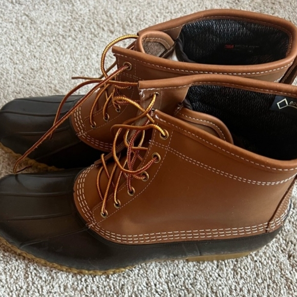 Mens LL Bean size 14 boots Goretex - Picture 2 of 4